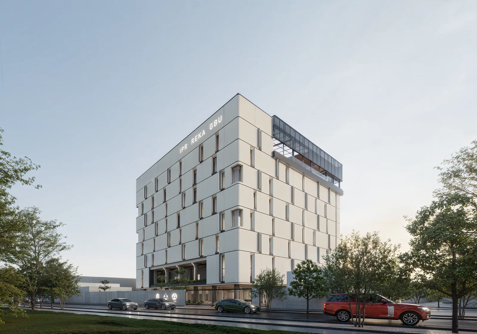 Exterior architectural render