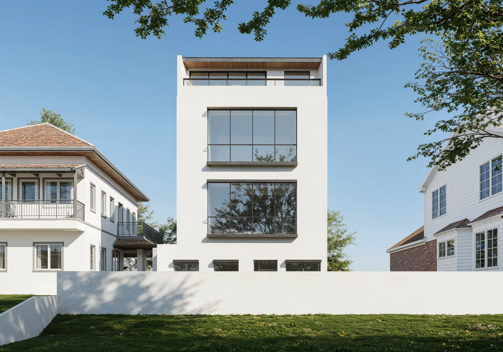 Exterior architectural render