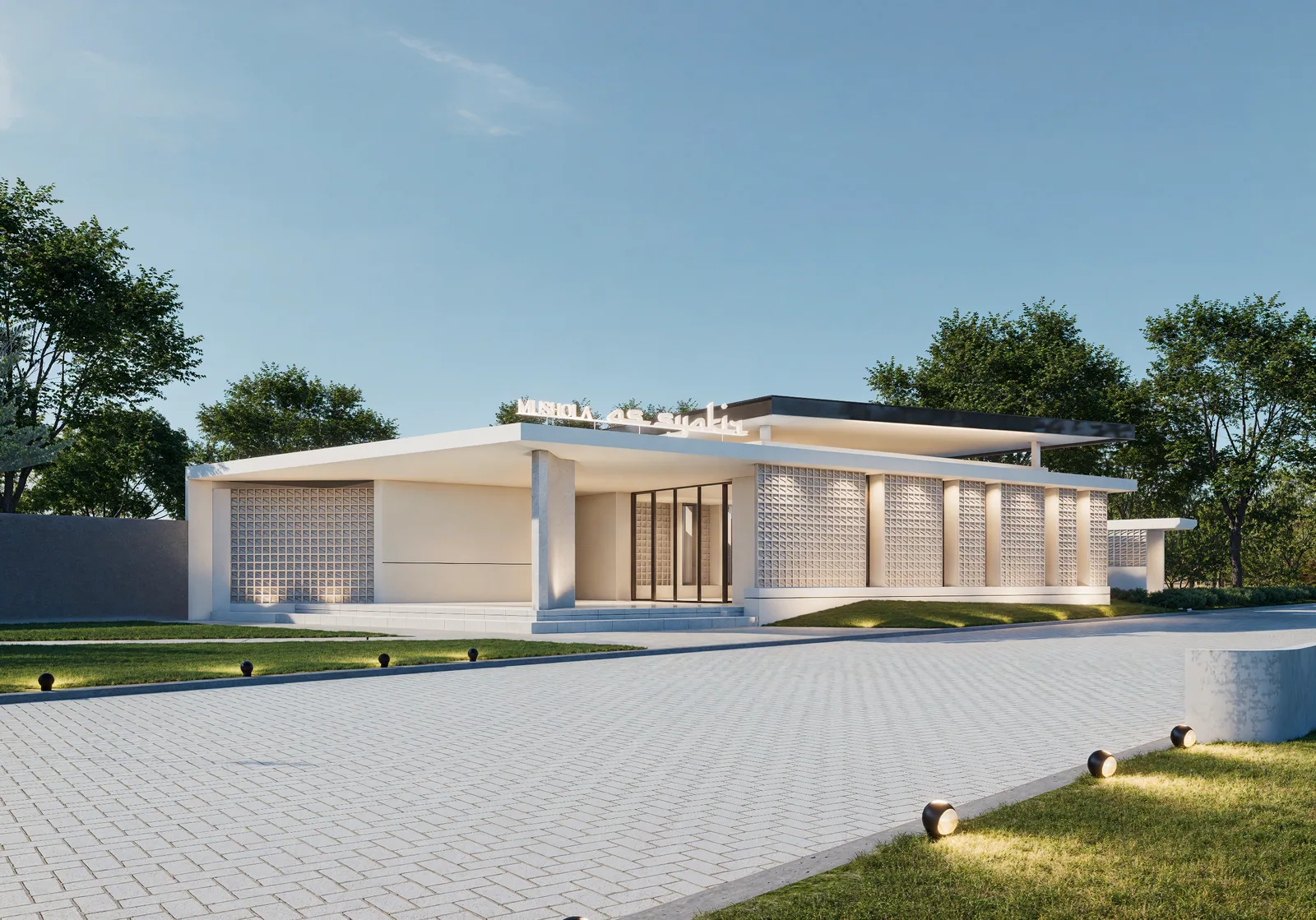 Exterior architectural render