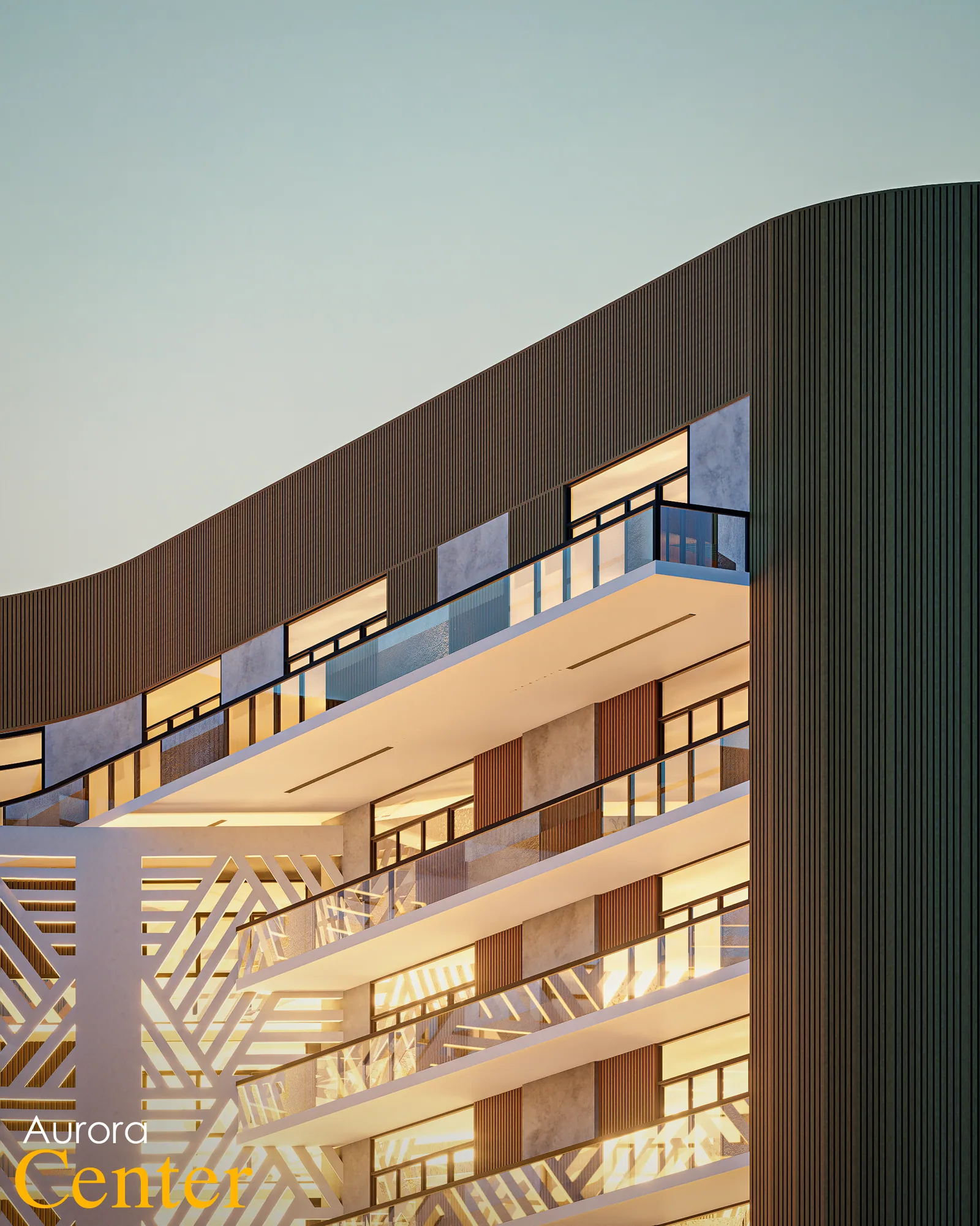 Exterior architectural render