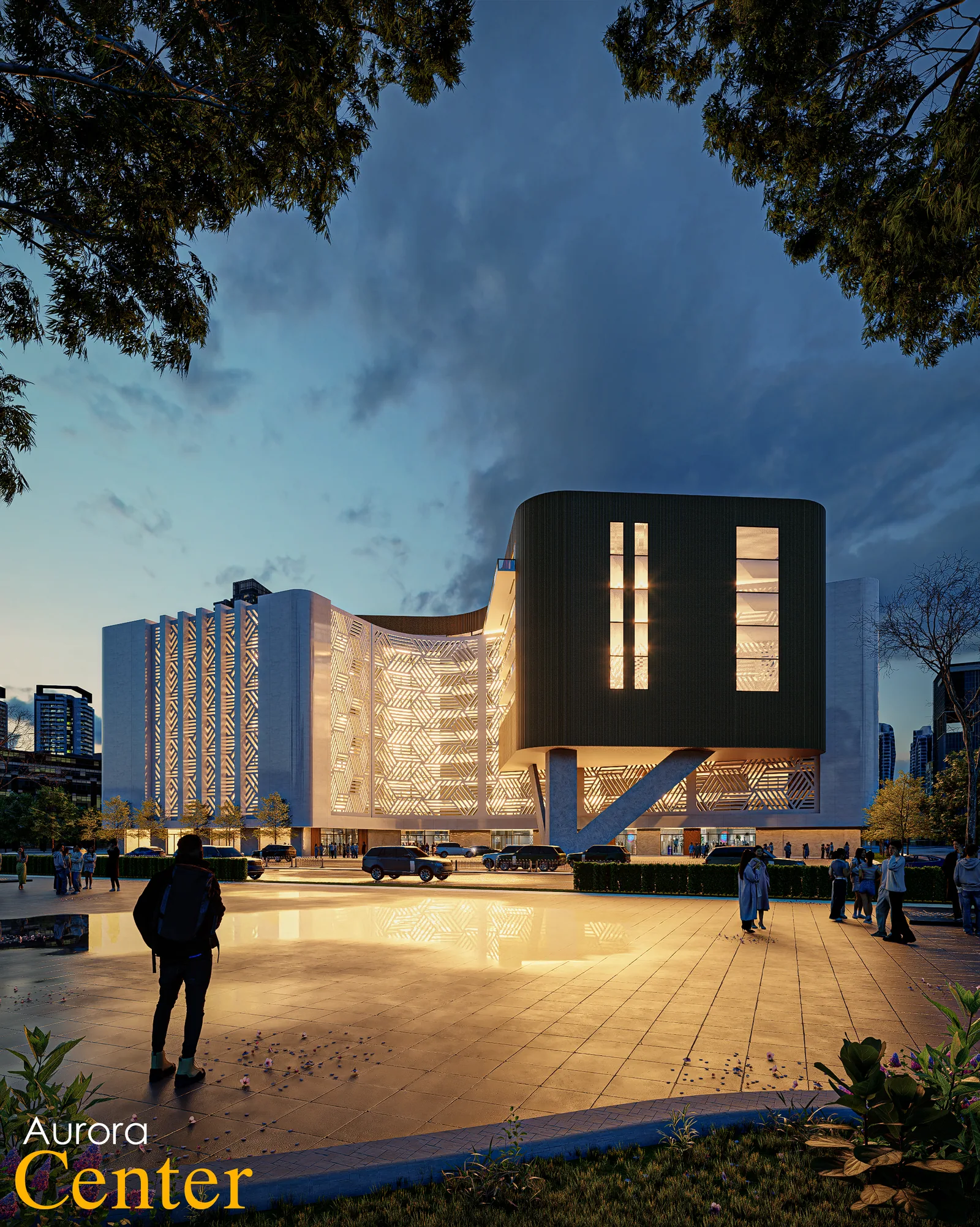 Exterior architectural render