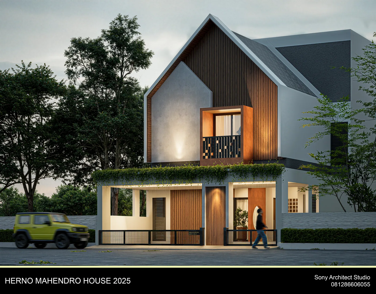 Exterior architectural render