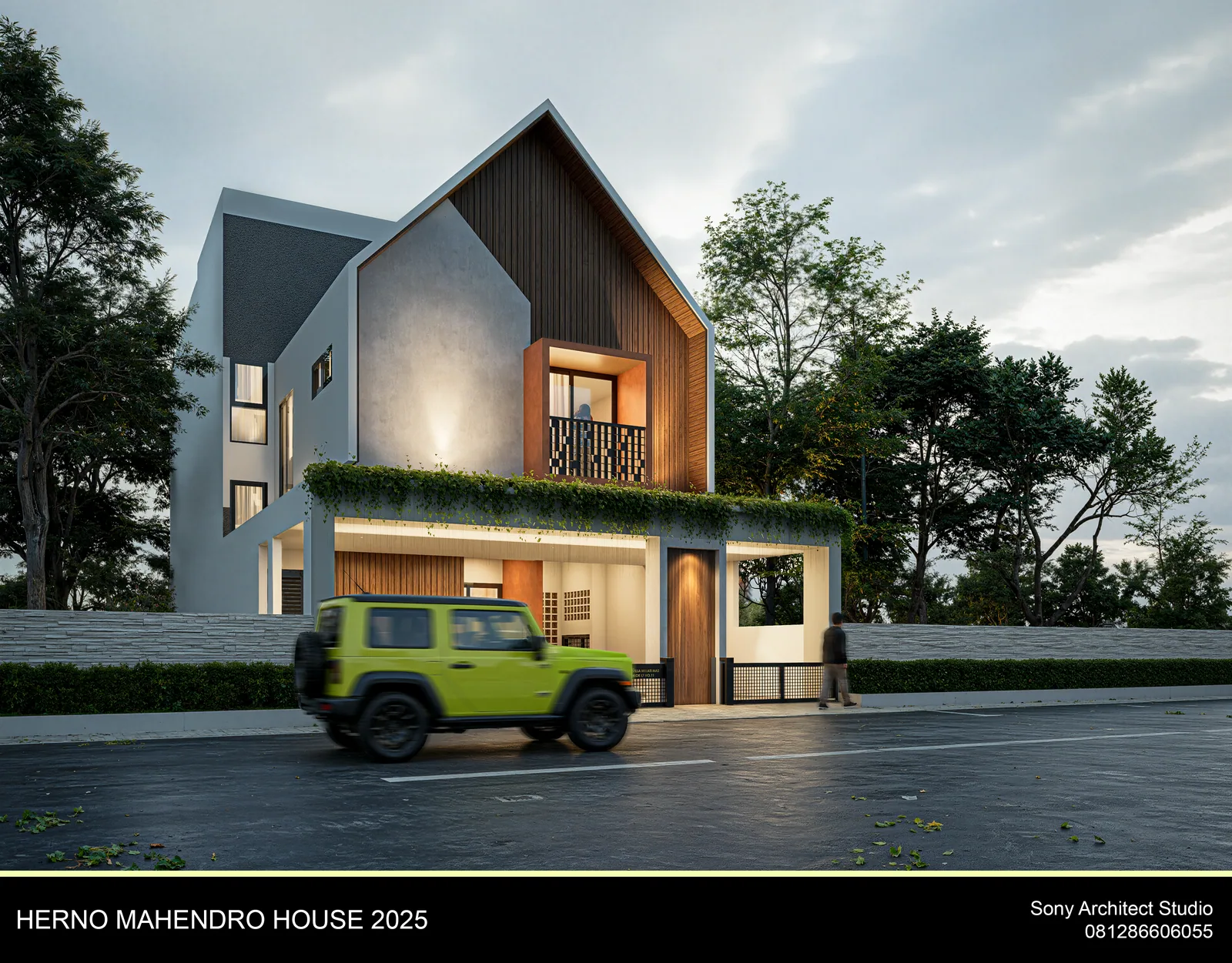 Exterior architectural render