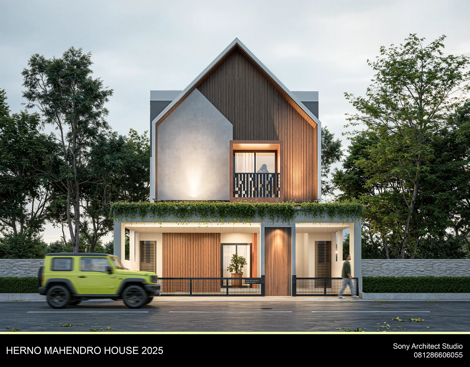 Exterior architectural render