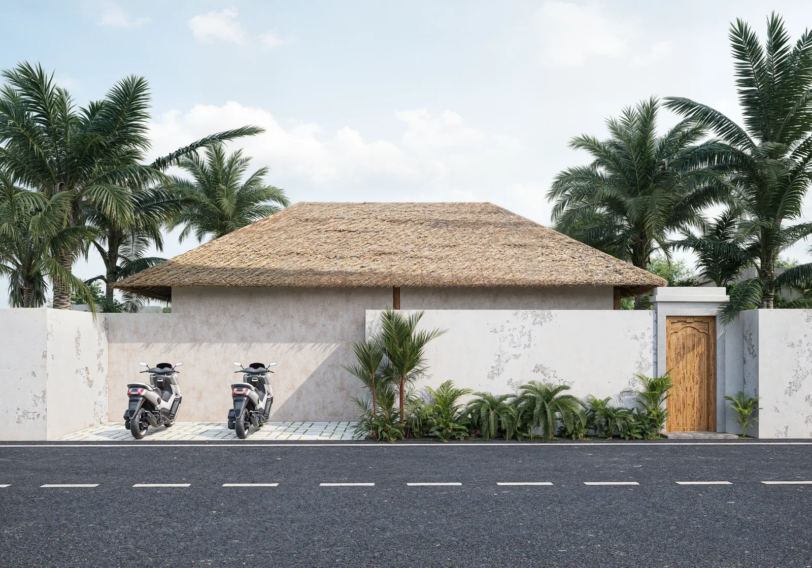 Exterior architectural render