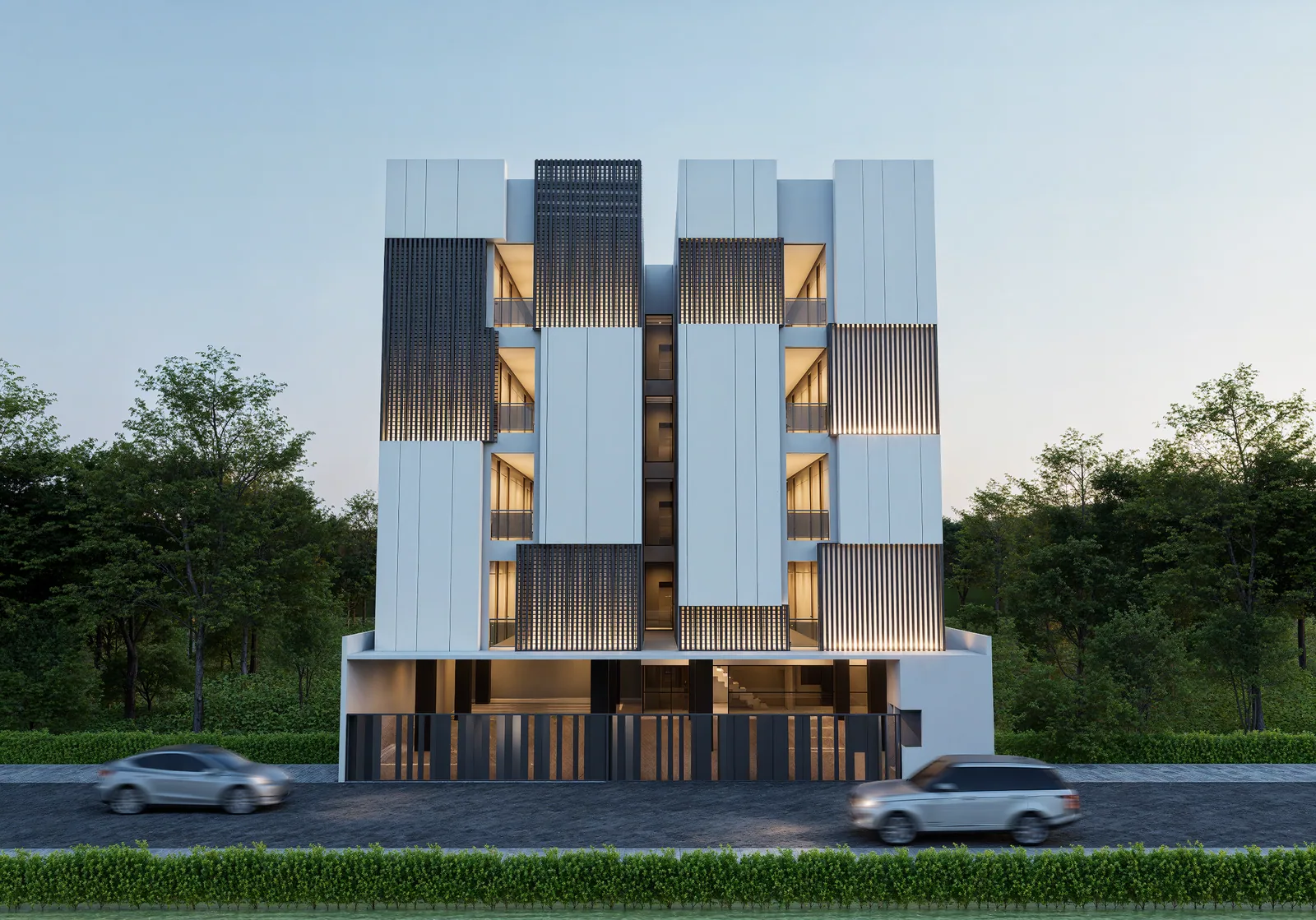 Exterior architectural render