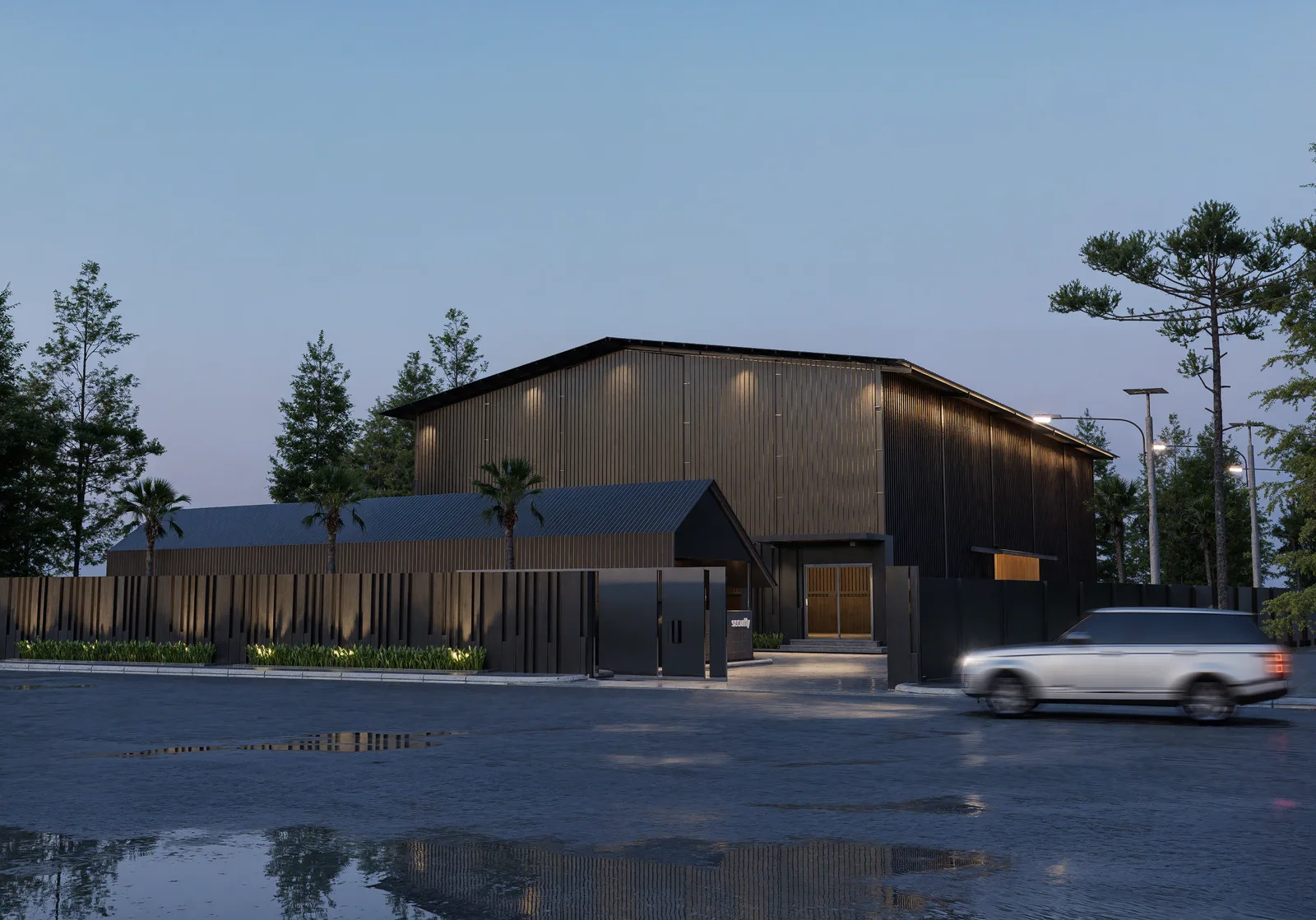 Exterior architectural render