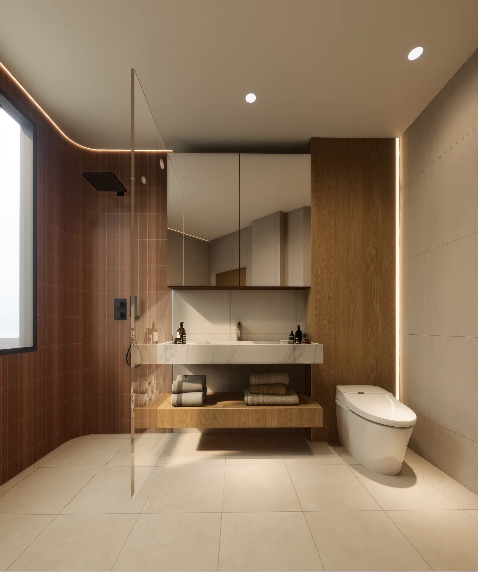 Interior architectural render