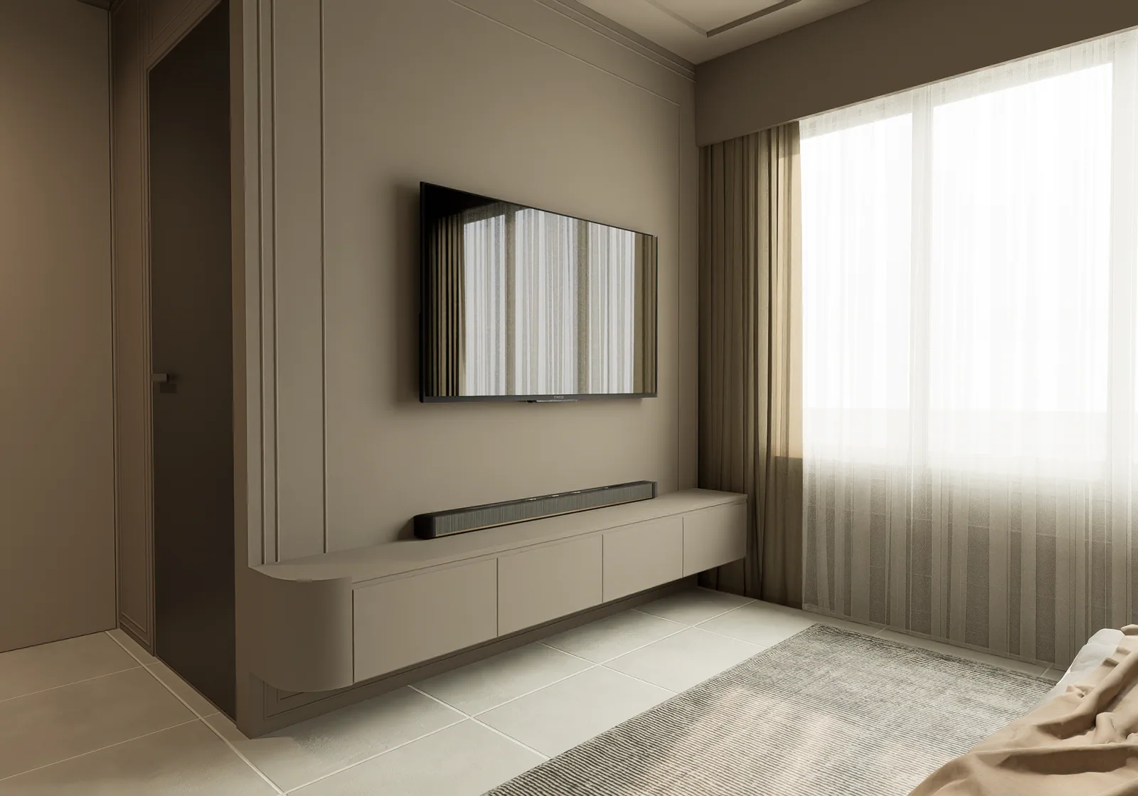 Interior architectural render