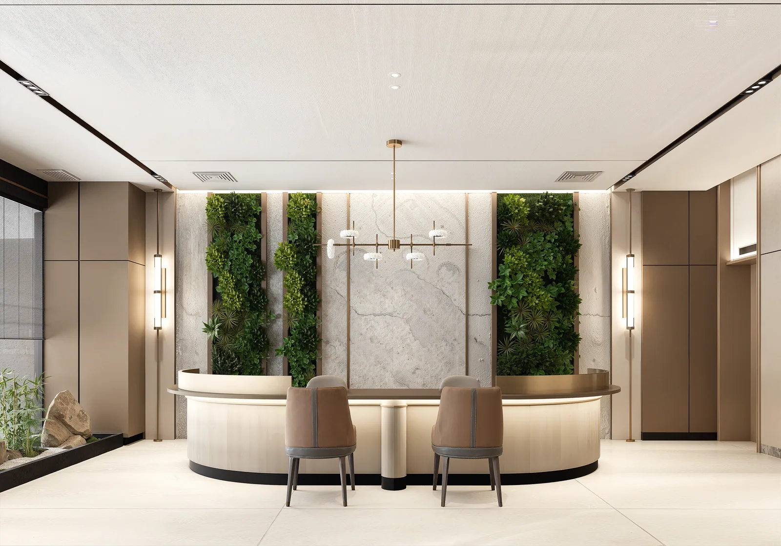 Interior architectural render