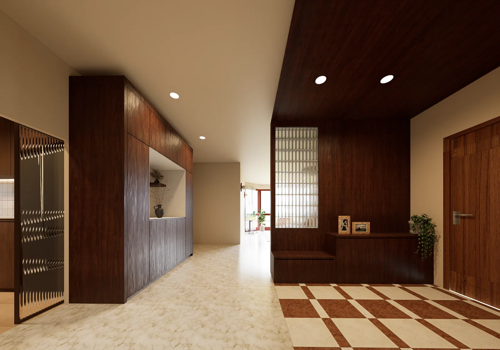 Interior architectural render