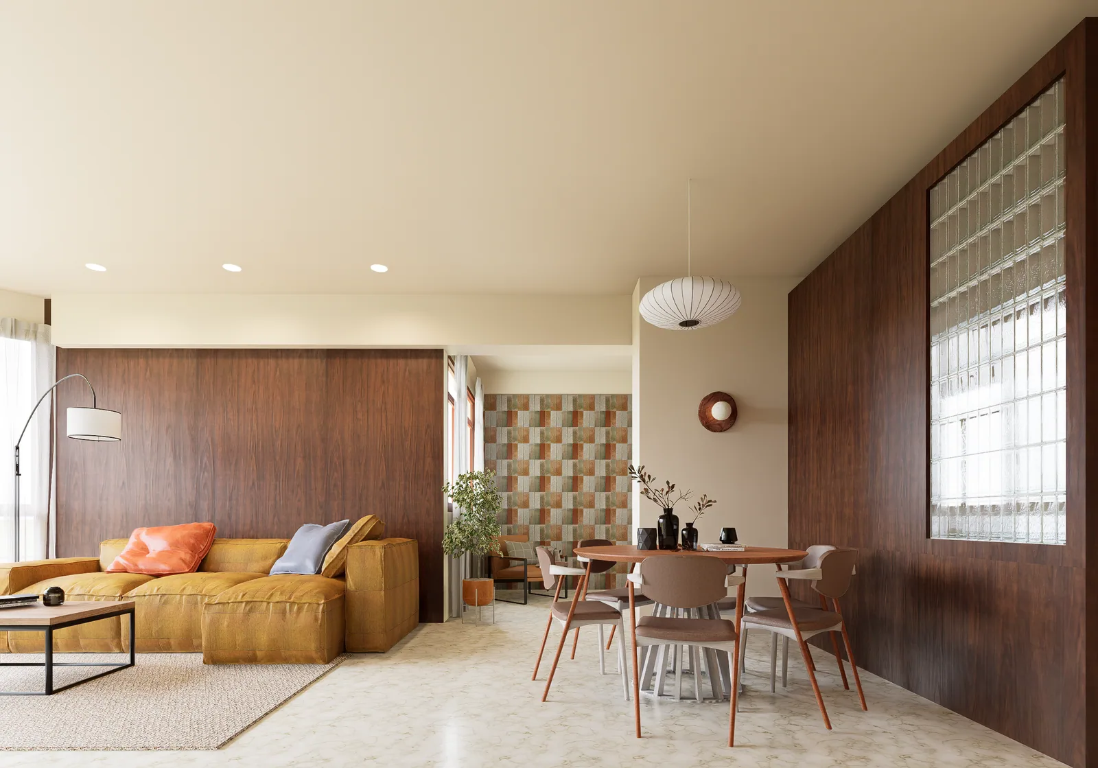 Interior architectural render