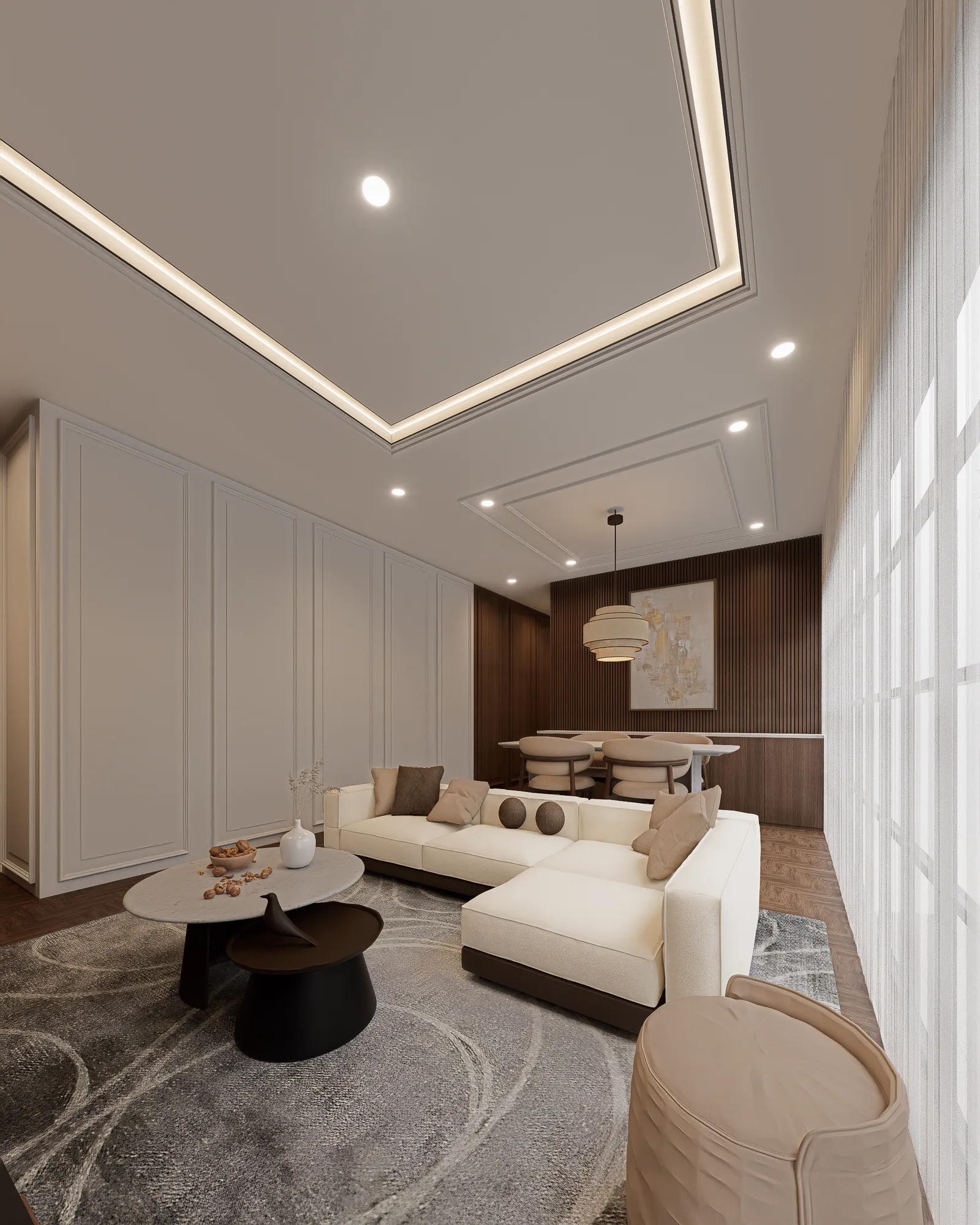 Interior architectural render
