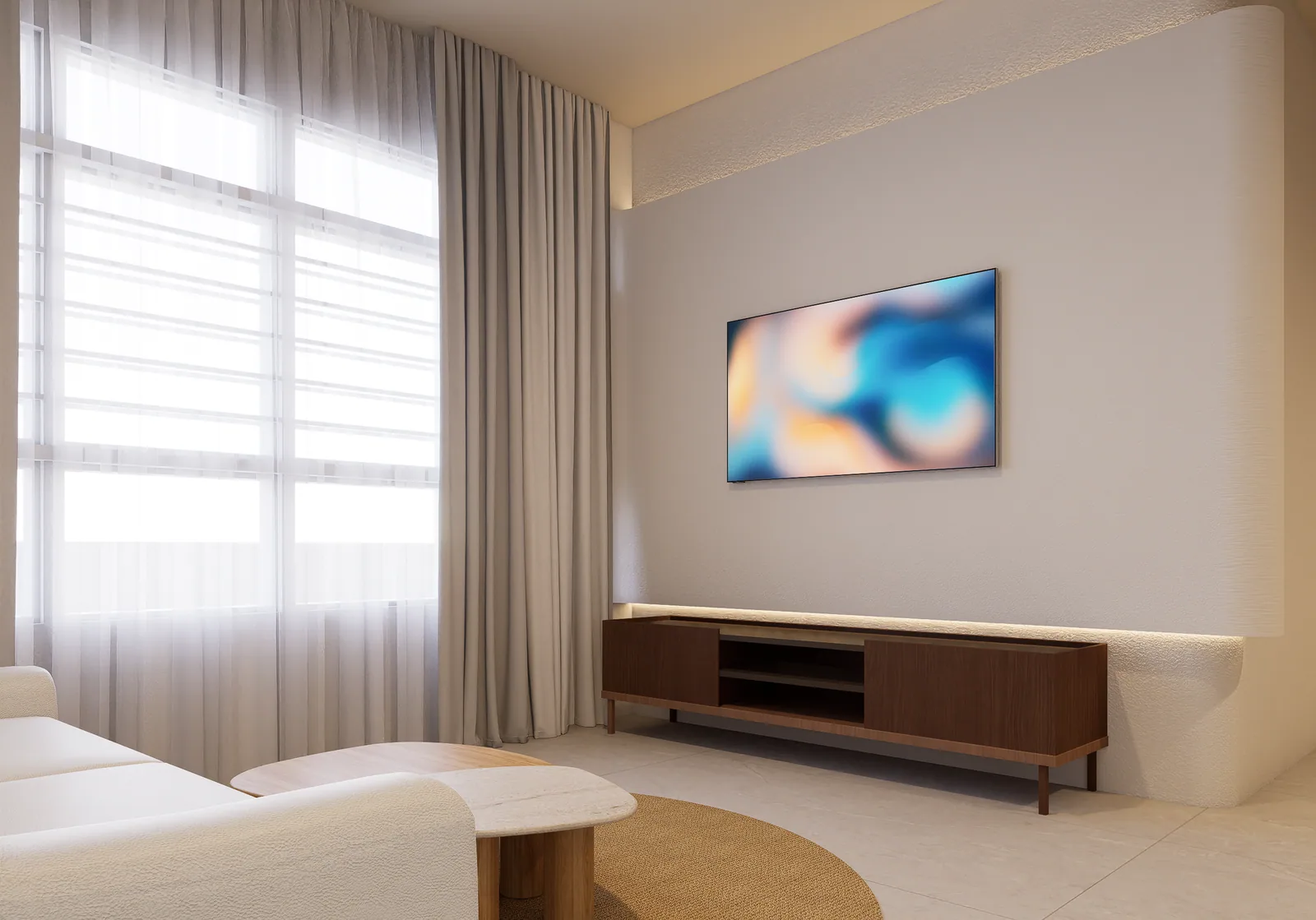 Interior architectural render