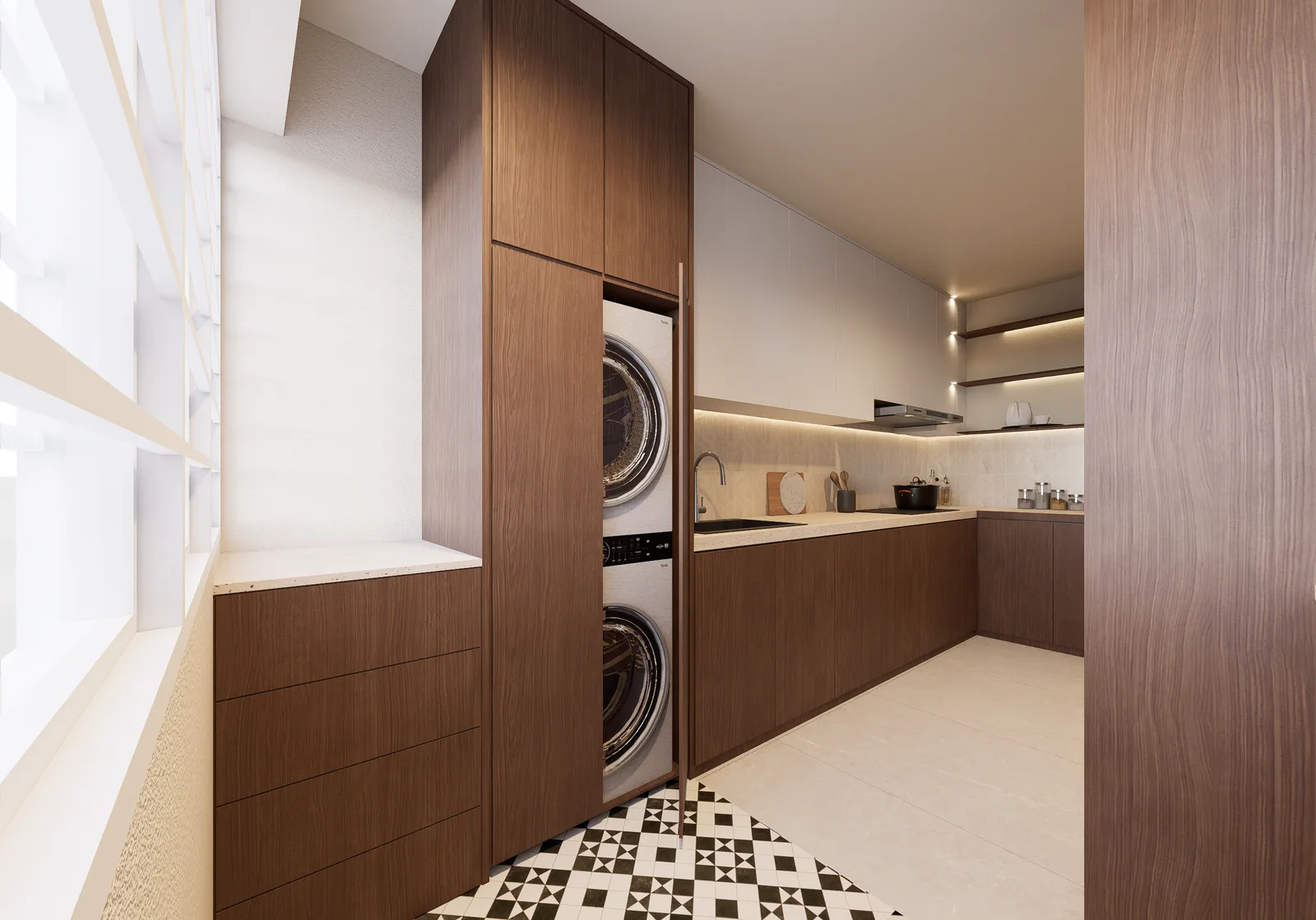 Interior architectural render