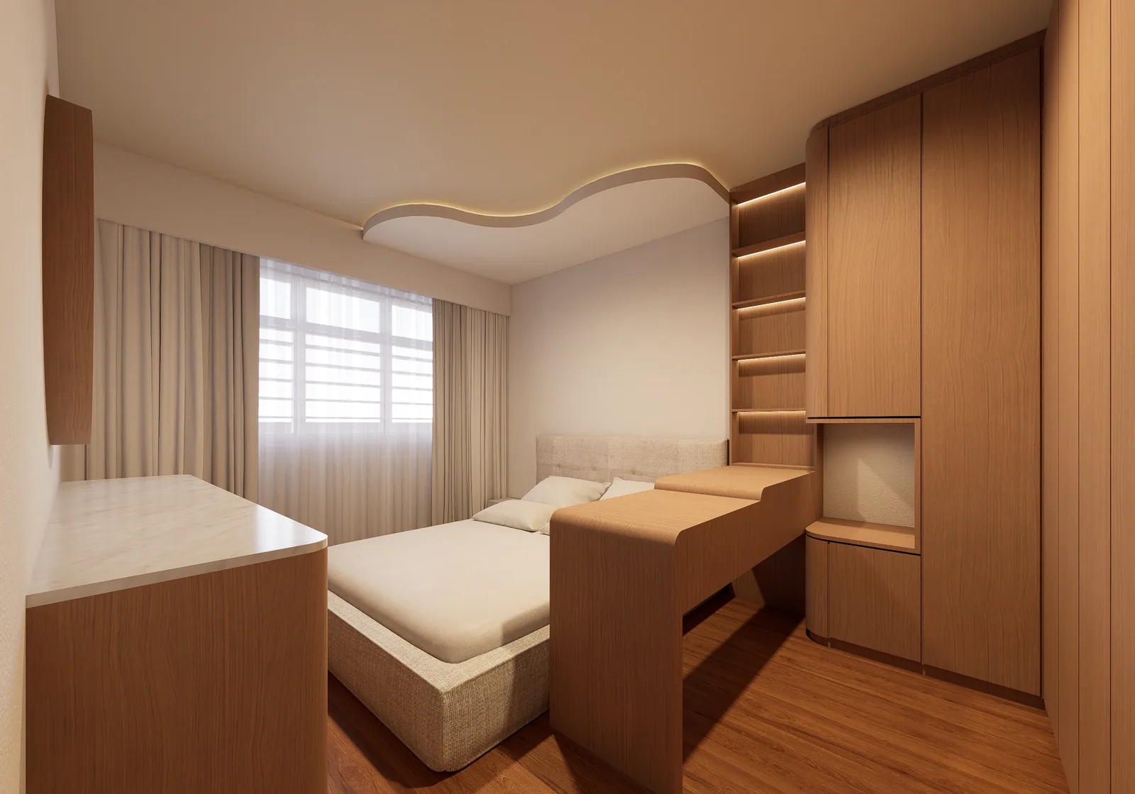 Interior architectural render