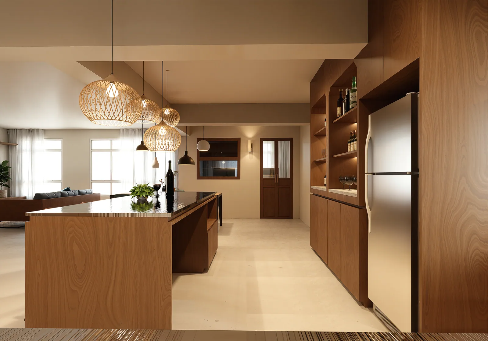 Interior architectural render