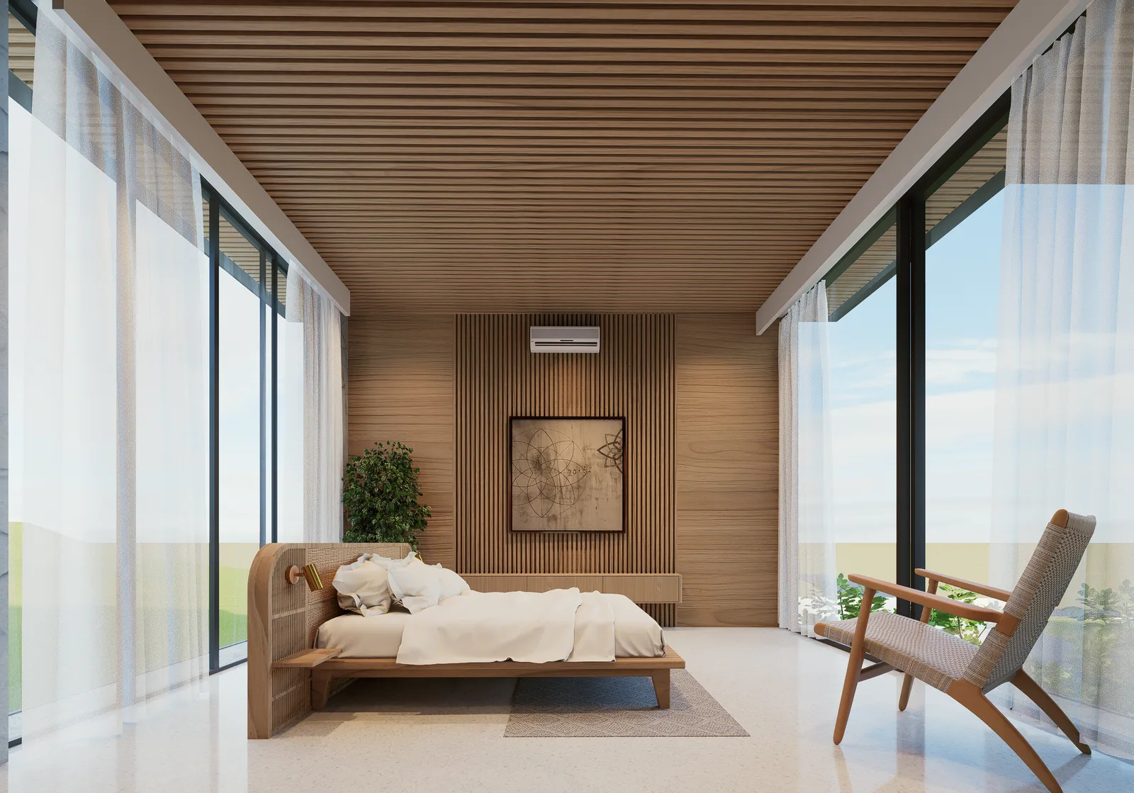 Interior architectural render