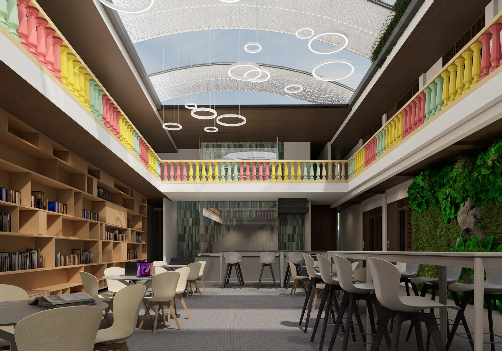 Interior architectural render