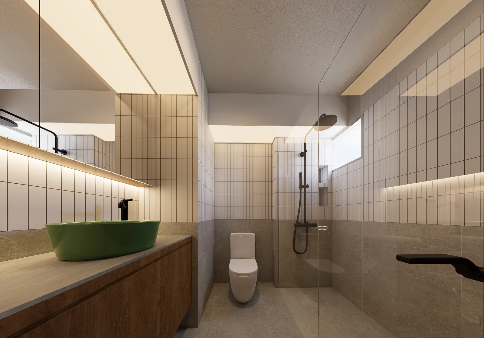 Interior architectural render