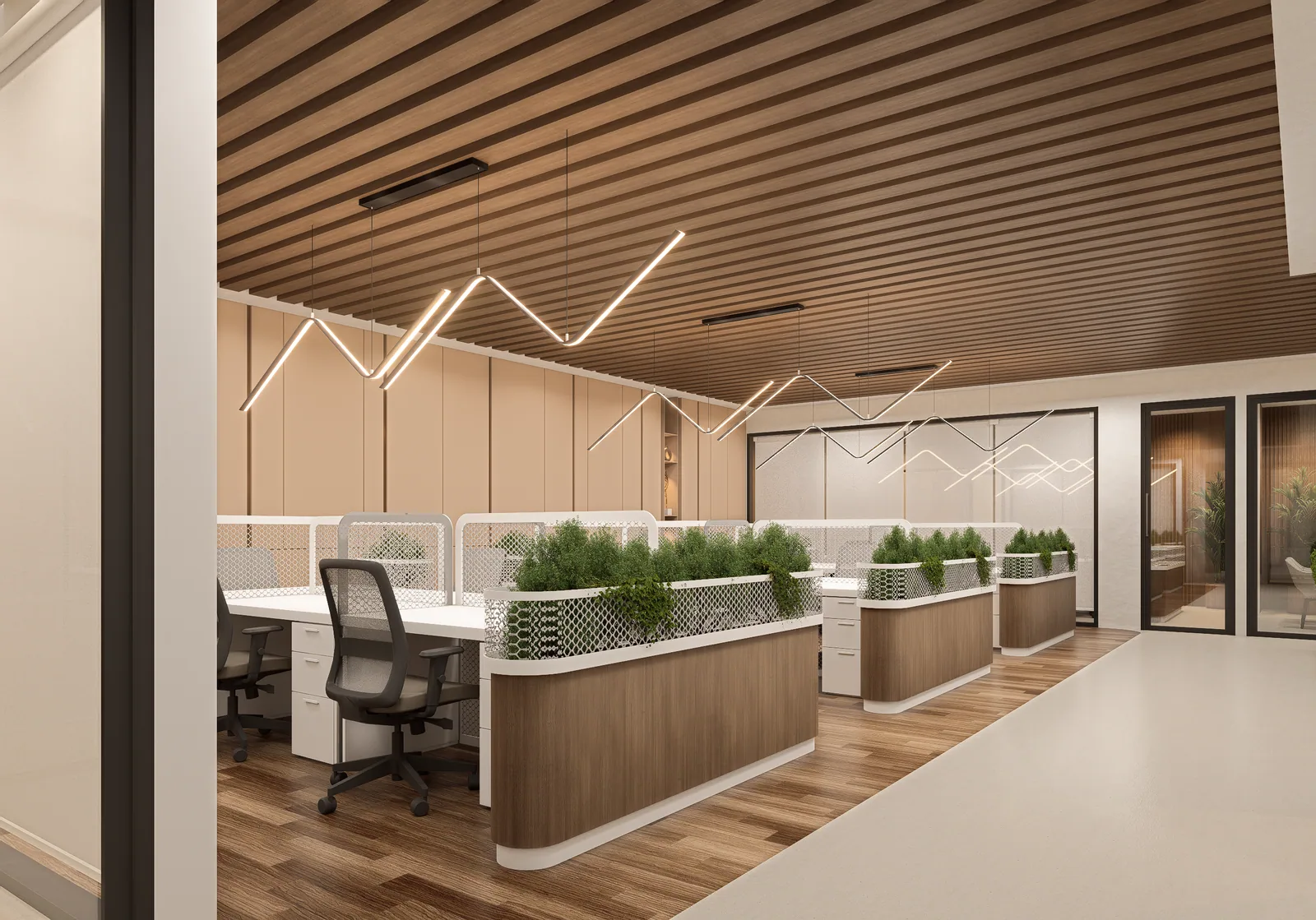 Interior architectural render