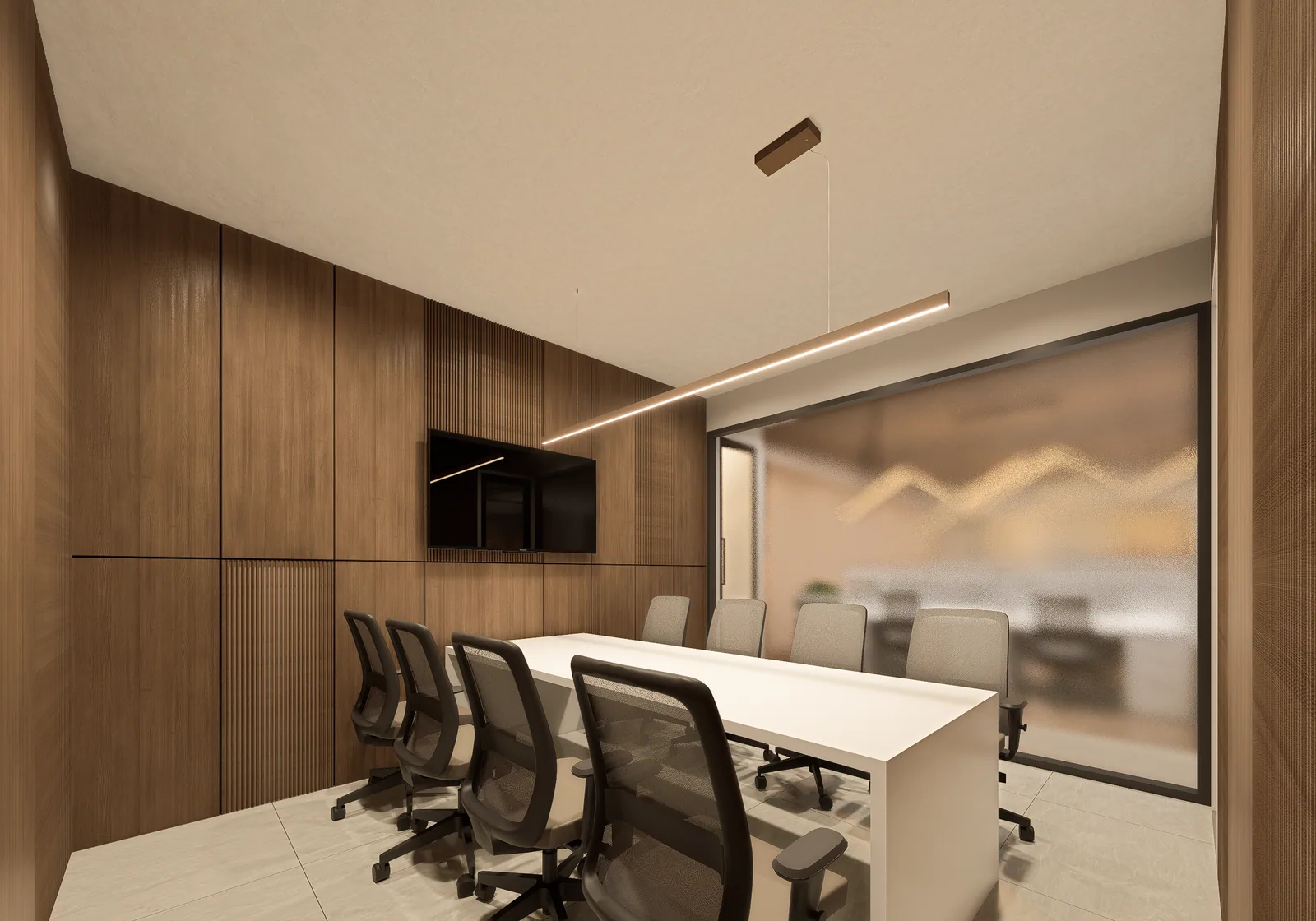 Interior architectural render